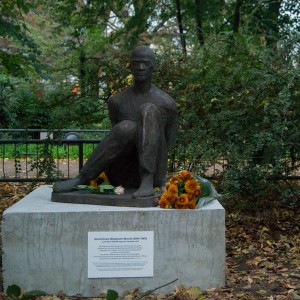 Einweihung der Lumuba-Skulptur in Berlin